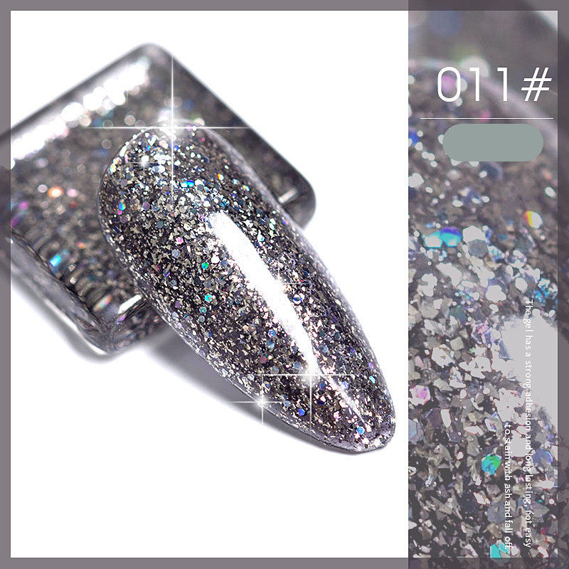Flash Nail Polish New Super Flash Micro Diamond Nail Shop Special Sequins Flash Nail Polish New Super Flash Micro Diamond Nail Shop Special Sequins
